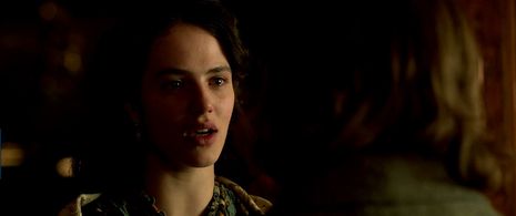 Daniel Radcliffe and Jessica Brown Findlay in Victor Frankenstein (2015)