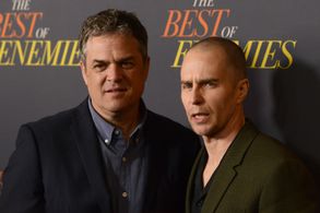 BEST OF ENEMIES Premiere - Robin Bissell and Sam Rockwell