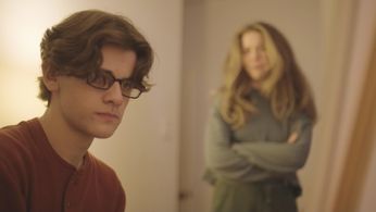 Aiden Call and Grace Hickey in Room for Daisy (2022)