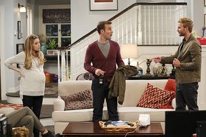 James Van Der Beek, Majandra Delfino, and Rick Donald in Friends with Better Lives (2014)