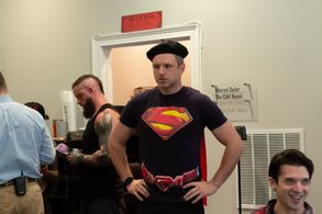 Thinking about how the hell we're gonna get the next shot.