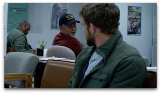 Jean Glaudé and Max Theriot in Seal Team, season 2, episode 19, Medicate and Isolate