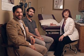 Charlie David and Jacob York in Paternity Leave (2015)