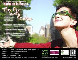 Poster for Edinburgh Fringe Festival solo show