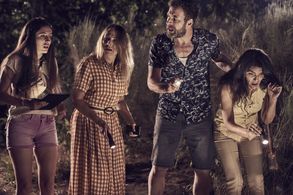 Pilar Castro, Lía Lois, Mabel del Pozo, and Fred Tatien in Piggy (2022)