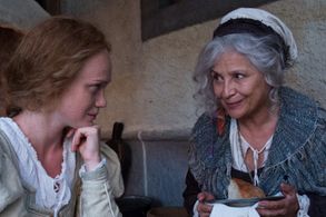 Emília Vásáryová and Dominika Zeleníková in Johancino tajemství (2015)