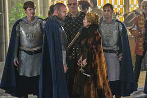 Megan Follows and Alan Van Sprang in Reign (2013)