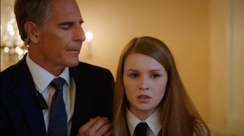 Madison Thompson with Golden Globe winner Scott Bakula on NCIS: New Orleans
