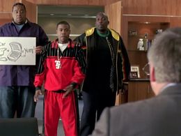 Alec Baldwin, Kevin Dotcom Brown, Tracy Morgan, and Grizz Chapman in 30 Rock (2006)