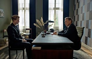 Gert Voss and Alexander Fehling in Labyrinth of Lies (2014)