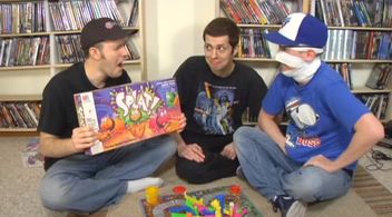 James Rolfe, Mike Matei, and Brendan Castner in Board James (2009)