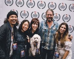 Cast of Pearl of Wisdom staged reading, Austin Comedy Film Fest