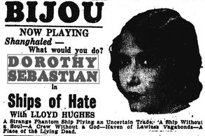 Dorothy Sebastian in Ships of Hate (1931)