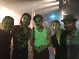 Chauncey Jenkins, Paul Karmiryan, Brian Gilleece, and Jackson White in The Space Between (2021)