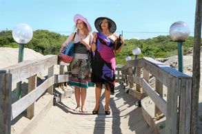 Anna Bonaiuto and Elena Radonicich in All at Sea (2011)