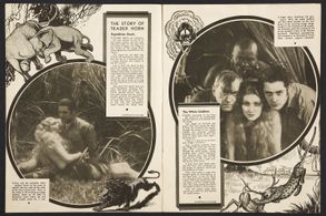 Harry Carey, Edwina Booth, Mutia Omoolu, and Duncan Renaldo in Trader Horn (1931)