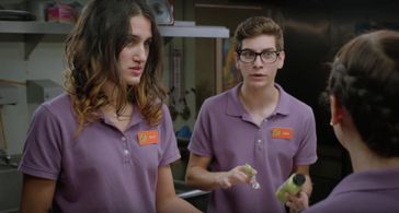 Noah Grossman, Cat Alter, and Jade Martz in Part Timers (2016)