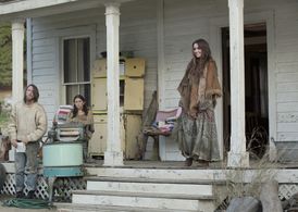 Elizabeth Rice, Stephen Sullivan, and Michelle Lombardo in Mad Men (2007)