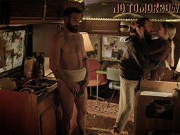 Joshua Sasse and Clare Filipow in No Tomorrow (2016)