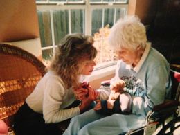 With Grace, from documentary GRACE and GARLAND: An American Story