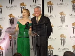 Hosting the IPA Satellite Awards with co-host Kendra Munger