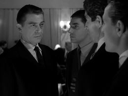 Pierre Grasset, Robert Hossein, Marcel Lupovici, and Jean Servais in Rififi (1955)