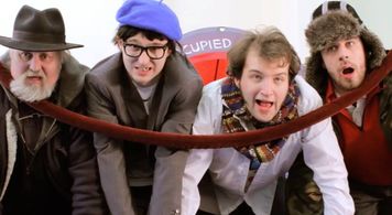 Scholar-sheep in 'Dream of a Tender Robbery' (short)