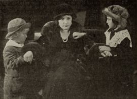 Ninon Fovieri, Georgie Stone, and Norma Talmadge in The Children in the House (1916)