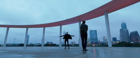 Ryan Gosling and Lykke Li in Song to Song (2017)