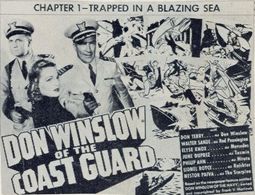 Elyse Knox, Walter Sande, and Don Terry in Don Winslow of the Coast Guard (1943)
