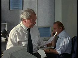 David Jason and John Lyons in A Touch of Frost (1992)