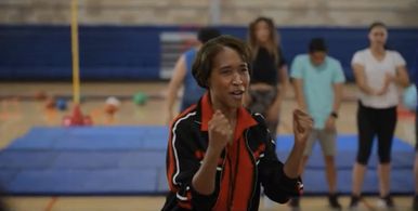 Felice Heather Monteith as Coach Lisa in FREERIDGE