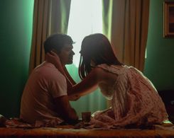 Jesse Posey and Sade Katarina in Halcyon (2025)