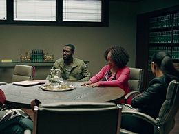 Dawn-Lyen Gardner, Tina Lifford, and Kofi Siriboe in Queen Sugar (2016)