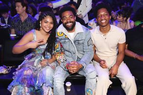 Joshua Triplett with Jaidyn Triplett and Lex Lumpkin ay KCA