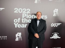 At the Will Rogers Foundation event for Michael G. Wilson and Barbara Broccoli, September 2022.