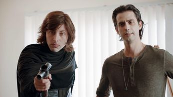 Max Cutler on the set of Kyloki