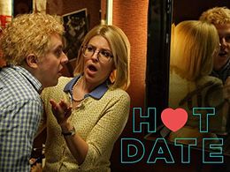 Emily Axford and Brian Murphy in Hot Date (2017)