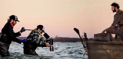 Nick Shakoour and Akis Konstantakopoulos in The Chosen (2017)