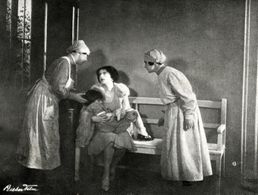 Marcella Albani and Maly Delschaft in The Curse of Vererbung (1927)