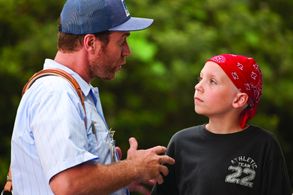 Jeffrey Johnson and Tanner Maguire in Letters to God (2010)