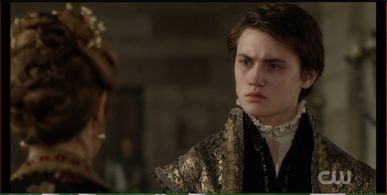 Megan Follows and Spencer Macpherson in Reign (2013)