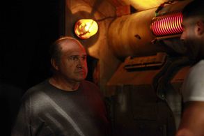 Robert Costanzo and J. Teddy Garces in The Last King Blood (2011)