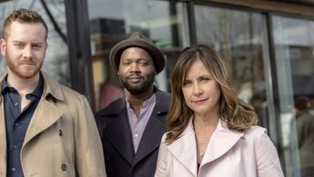 Kellie Martin, Giacomo Baessato, and Viv Leacock in Hailey Dean Mystery: Hailey Dean Mystery: Deadly Estate (2017)