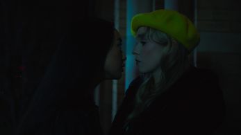 Daniella Dela Peña and Veronika Slowikowska in EZRA (2022)