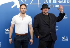 Nick Mathews (L) and James Toback at an event for The Private Life of a Modern Woman