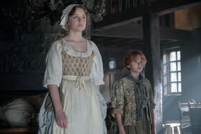 Bo Bragason and Florence Keen in Renegade Nell (2024)