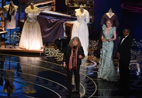 Cate Blanchett and Jenny Beavan at an event for The Oscars (2016)