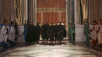 Kenneth Cranham, Graham Faulkner, Michael Feast, and Leigh Lawson in Brother Sun, Sister Moon (1972)