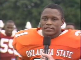 Barry Sanders in Bob Hope's Jolly Christmas Show (1988)